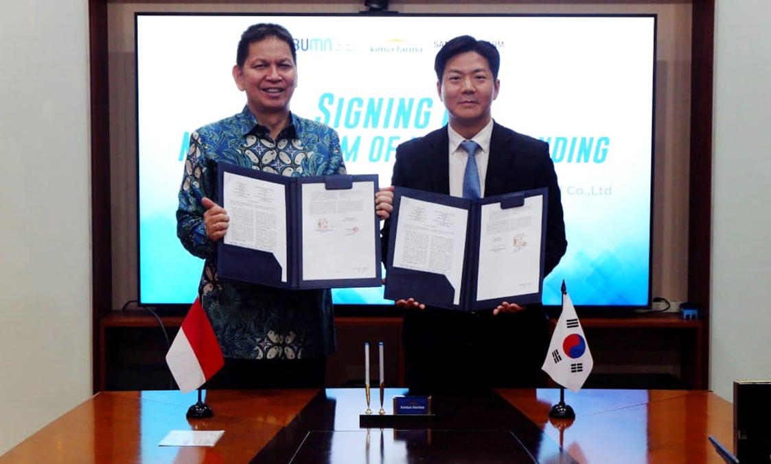 Bermitra dengan Samsung Pharm Co., Ltd. untuk Penyediaan Fasilitas Produksi